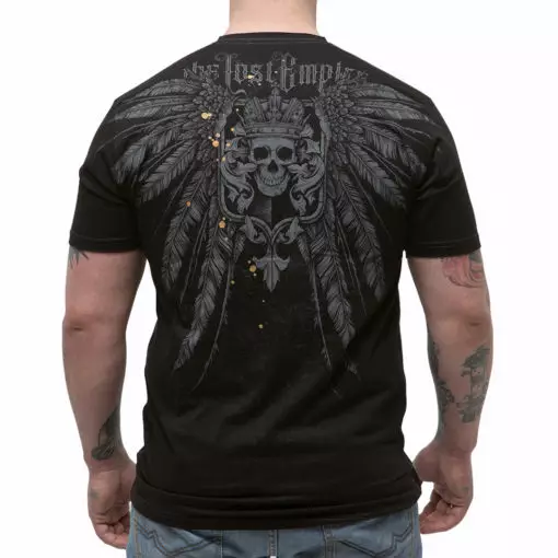 футболка с орлом из костей, герб империи